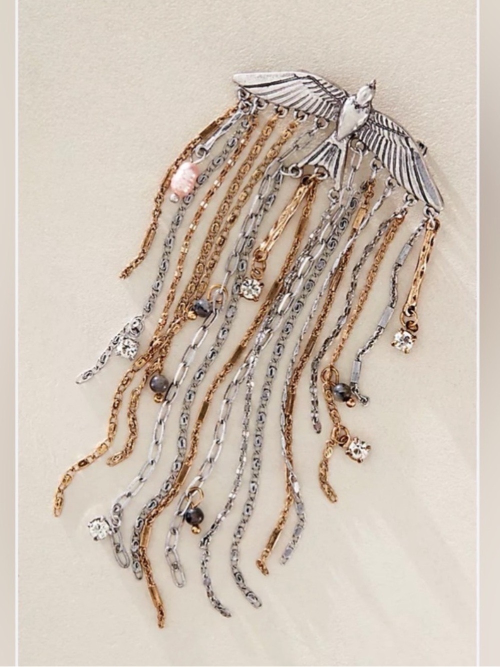 NWT! FP Free People Cresta Dangle Brooch